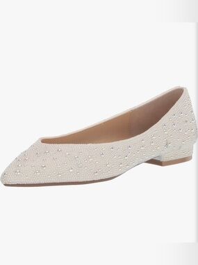 Betsey Johnson Jude Pearl Ballet Flats
